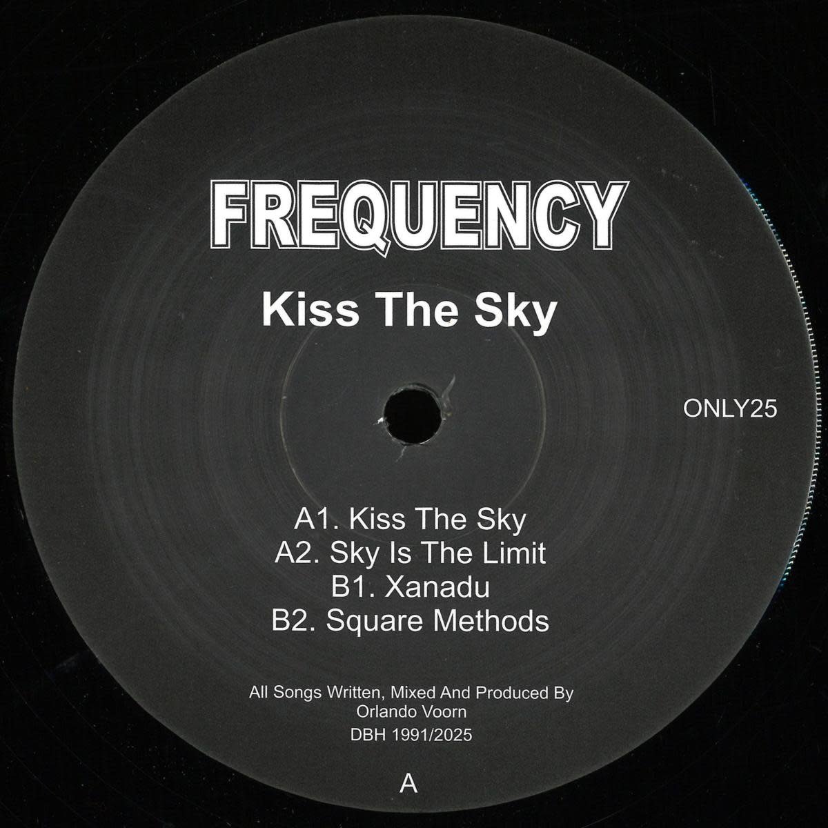Frequency (Orlando Voorn) - Kiss The Sky (2025 Reissue, Only One Music)
