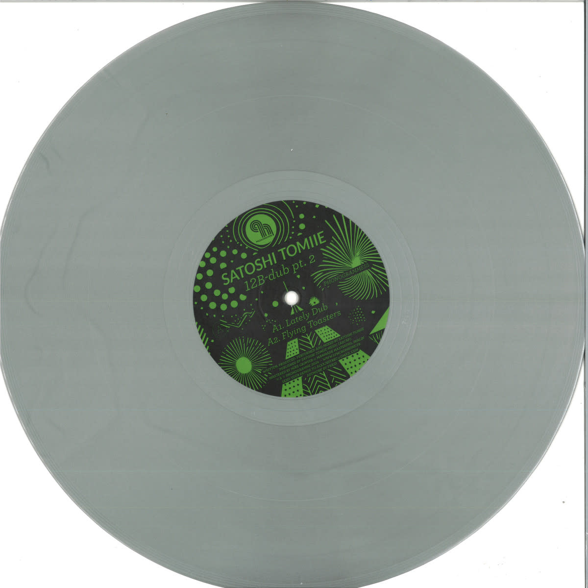 Satoshi Tomiie - 12B- Dub Pt.2 (2024, Grey Vinyl, Phonogramme)