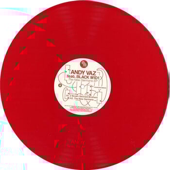 Andy Vaz Feat. Black M1D1 - The New Germans EP (2025, Red Vinyl, Phonogramme)
