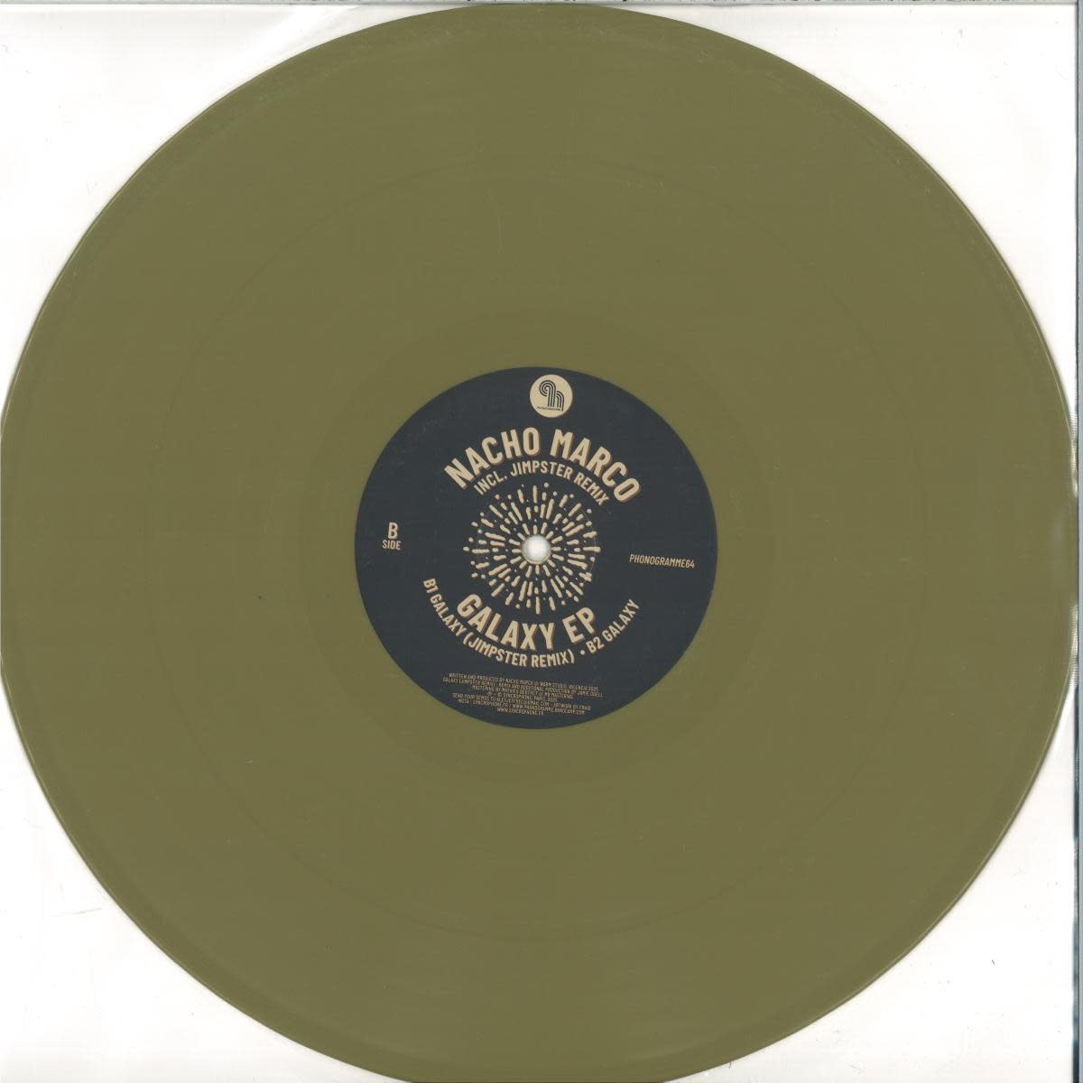 Nacho Marco & Jimpster - Galaxy EP (2025, Gold Vinyl, Phonogramme)