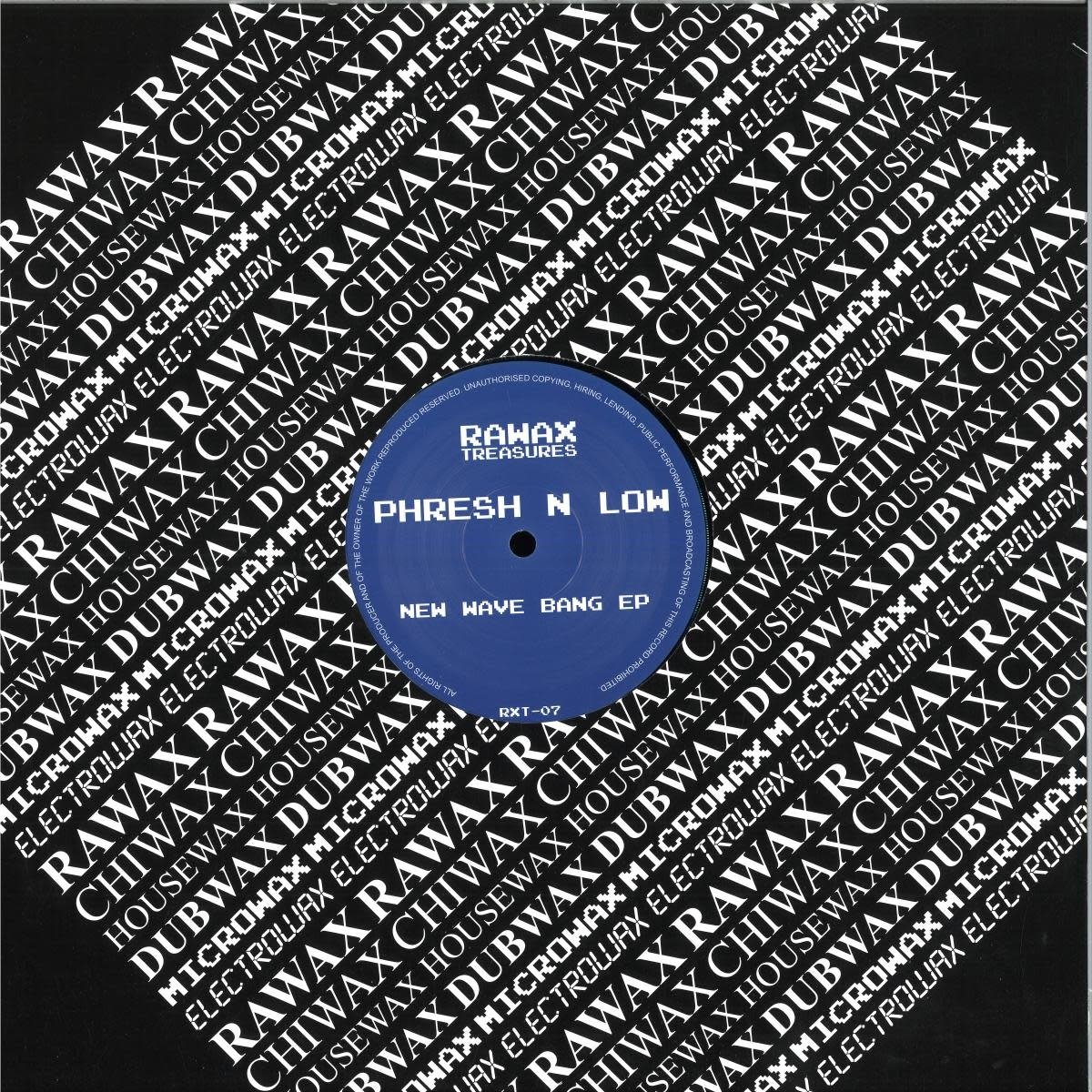 Fresh & Low - New Wave Bang EP 12" (2025 Reissue, Rawax Treasures)