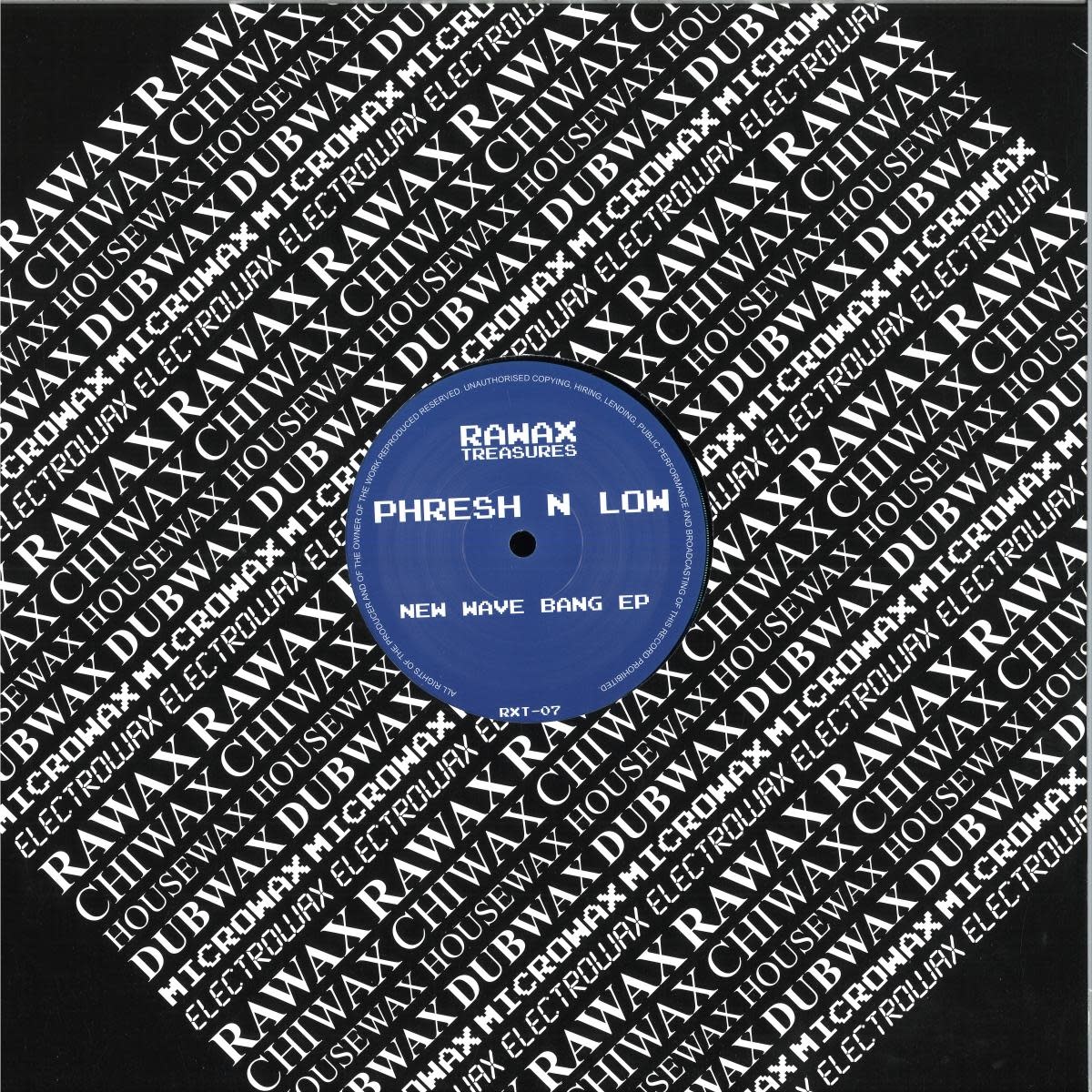 Fresh & Low - New Wave Bang EP 12" (2025 Reissue, Rawax Treasures)