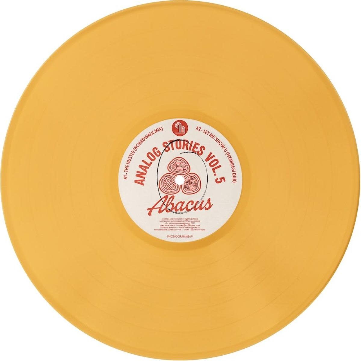 Abacus - Analog Stories Vol.5 12" (2025, Light Orange Vinyl, Phonogramme)