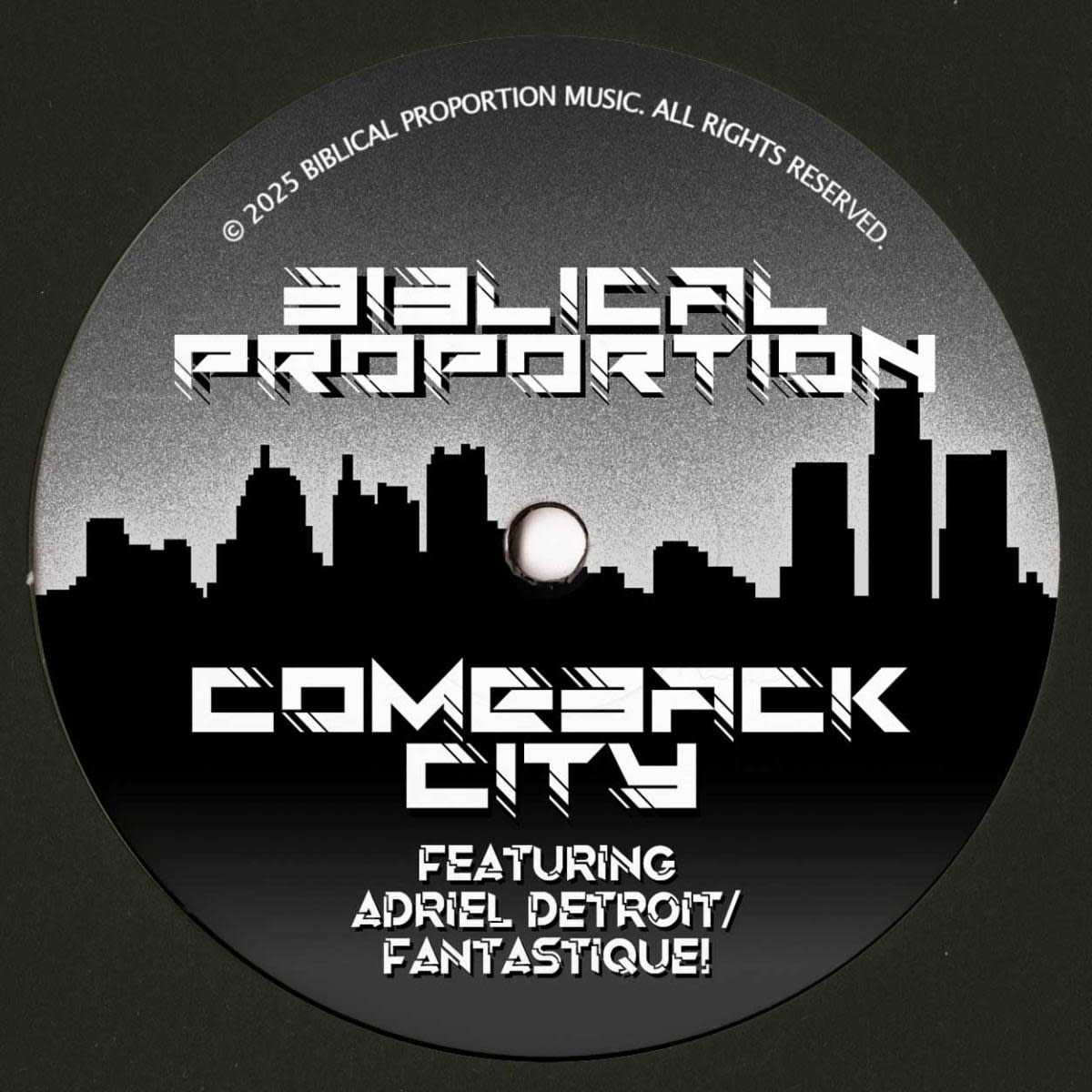 Thomas Barnett , Cloud Young , Suburban Knight , Biblical Proportion - Comeback City LP (2025, Biblical Proportion)