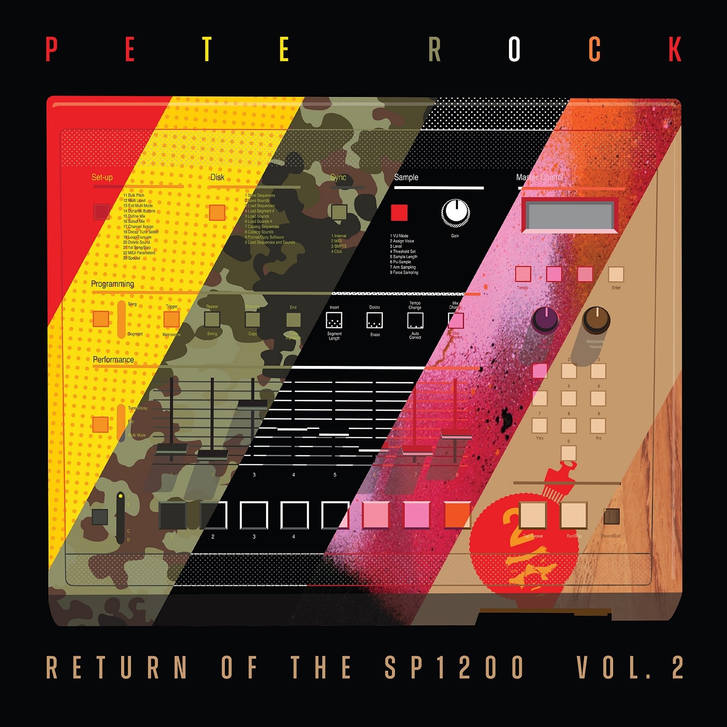 Pete Rock - Return Of The SP-1200 V.2 LP [RSDBF2022]- Red Vinyl