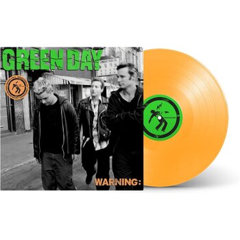 Green Day – Warning 2LP (2025 Reissue, 25th Anniversary Edition, Neon Orange Vinyl, Reprise Records)