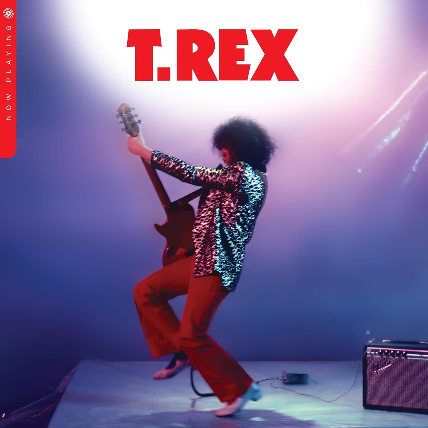 T. Rex – Now Playing LP (2024, Red Transparent Vinyl, Compilation, Reprise Records)