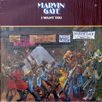 (VINTAGE) Marvin Gaye – I Want You LP (Cover: VG+, Disc: VG+, 1976, Canada, Motown)