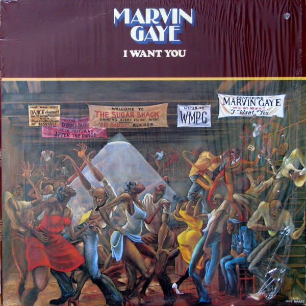 (VINTAGE) Marvin Gaye – I Want You LP (Cover: VG+, Disc: VG+, 1976, Canada, Motown)