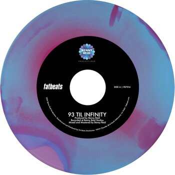 Benny Reid – 93 Til Infinity 7" (2025, Tri-Coloured Swirl Vinyl, Fat Beats)