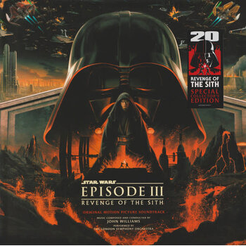 John Williams – Star Wars Episode III: Revenge Of The Sith (Original Motion Picture Soundtrack) 2LP (2025, Red Vinyl, Special Collector's Edition, Walt Disney Records)