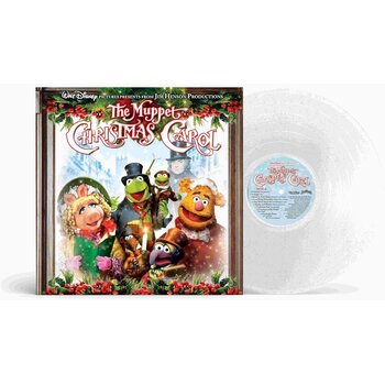 The Muppets, Various – The Muppet Christmas Carol LP (2025 Reissue, Transparent Silver Glitter Vinyl, Universal International Music B.V.)