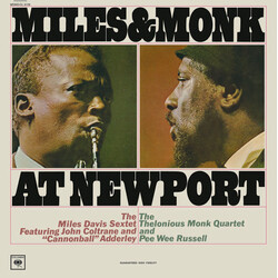 (VINTAGE) The Miles Davis Sextet & The Thelonious Monk Quartet - Miles & Monk At Newport LP [VG+](2014 Reissue), Numbered,