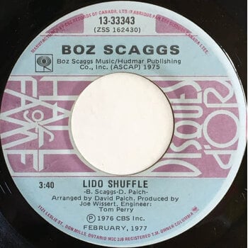 (VINTAGE) Boz Scaggs - Lowdown / Lido Shuffle 7" Single [VG] (Canada),Hall Of Fame / Disques D'Or Series