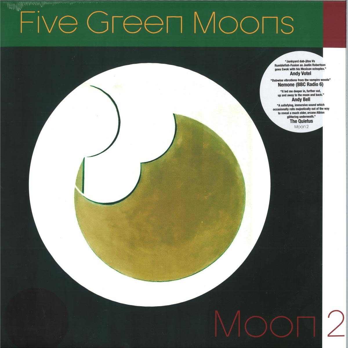 Five Green Moons – Moon 2 LP (2025, Green Vinyl, Solitary Cyclist)