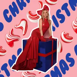 Kylie – Kylie Christmas (Fully Wrapped) LP (2025 Reissue, Pink & White Marble Vinyl, Parlophone)