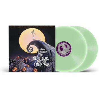 Danny Elfman – Tim Burton's The Nightmare Before Christmas (Original Motion Picture Soundtrack) 2LP (2025 Reissue, Glow In The Dark Vinyl, Walt Disney Records)