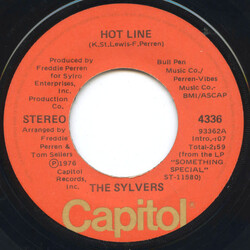 (VINTAGE) The Sylvers - Hot Line / That's What Love Is Made Of 7" Single [VG](1976,Canada)