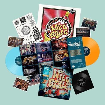 Various – Wild Style 2LP + 7" (2025, Compilation, Blue & Orange Vinyl, Mr Bongo)