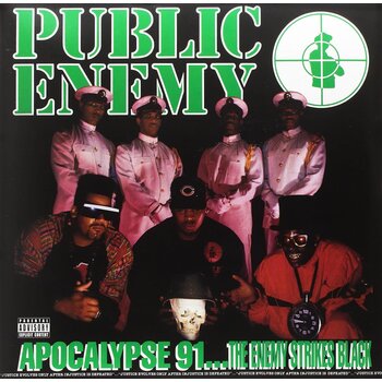 Public Enemy – Apocalypse 91... The Enemy Strikes Black 2LP (2025 Reissue, Def Jam Recordings - Respect The Classics Series), Green Vinyl