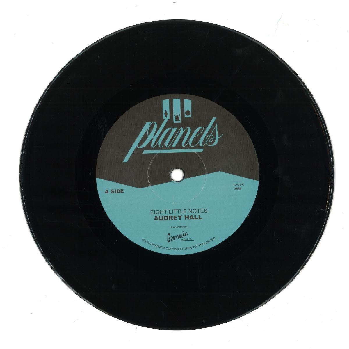 Audrey Hall – Eight Little Notes 7" (2025 Reissue, Planets)