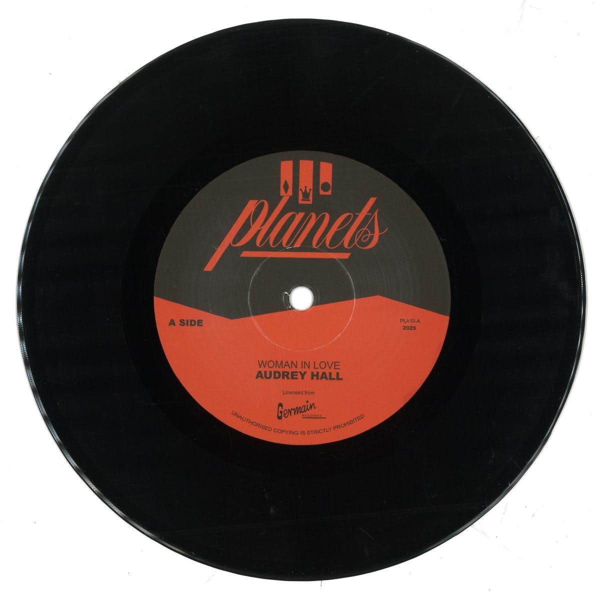 Audrey Hall – Woman In Love 7" (2025 Reissue, Planets)