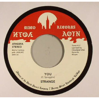 Strange - You 7" (2016 Athens Of The North)