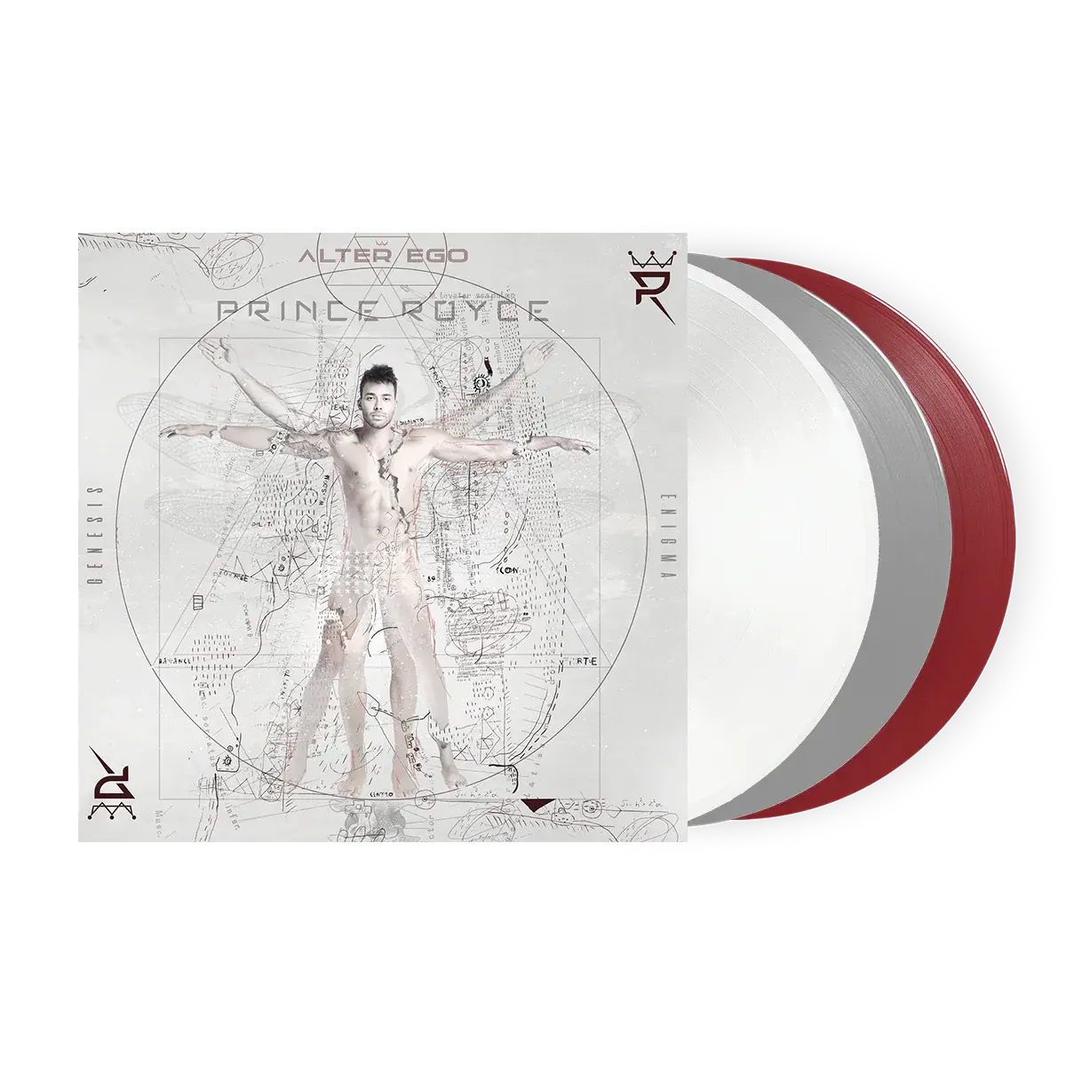 Prince Royce - Alter Ego 3LP (2026, Milky Clear, Ruby & Ultra Clear Coloured Vinyl, Sony Latino)