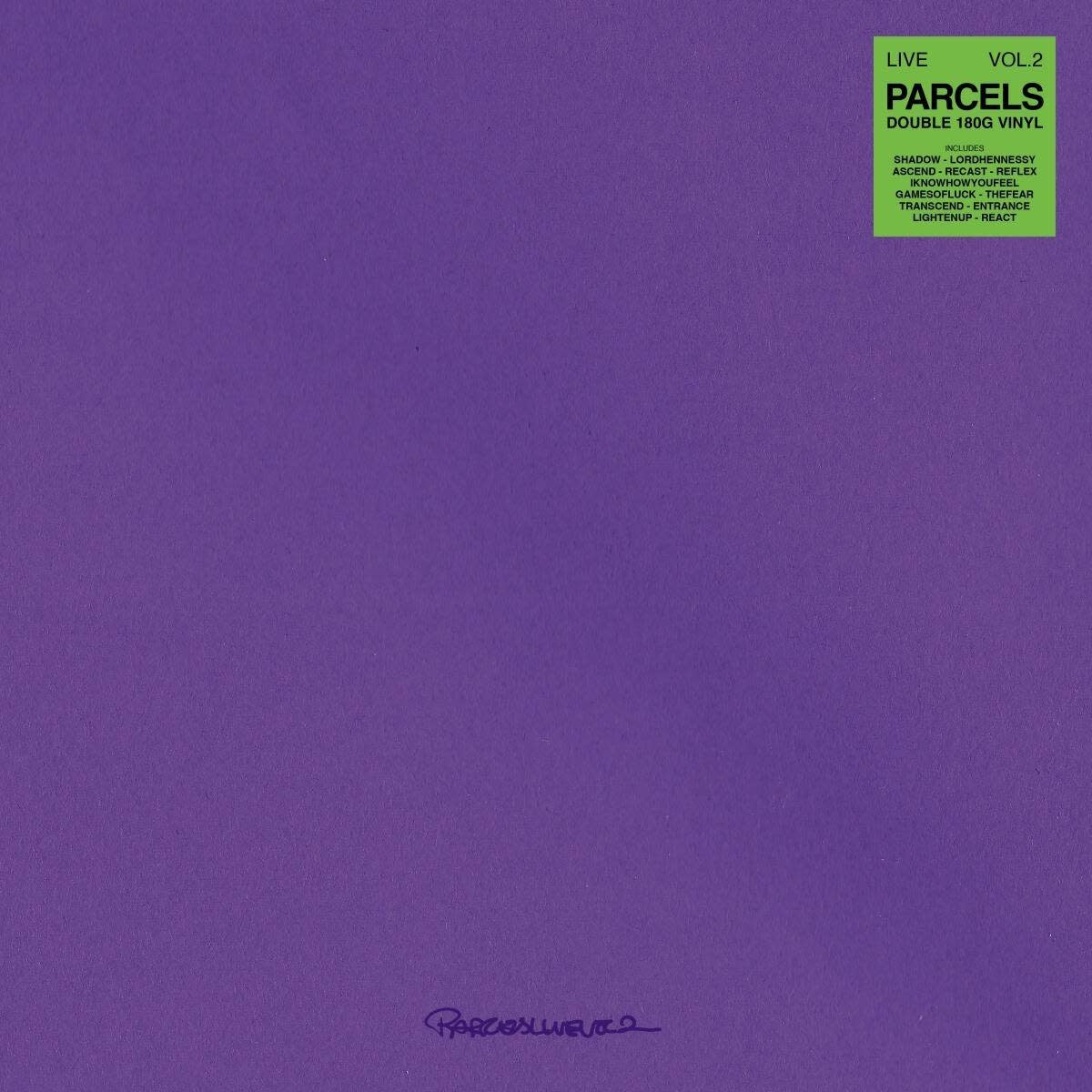 Parcels - Live Vol.2 2LP (2023), 180g