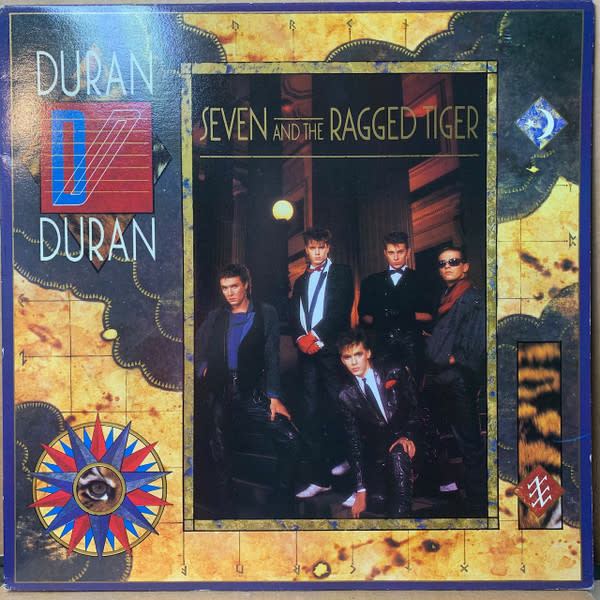 (VINTAGE) Duran Duran - Seven And The Ragged Tiger LP [Cover:VG+,Disc: NM](1983,Canada), DM Pressing
