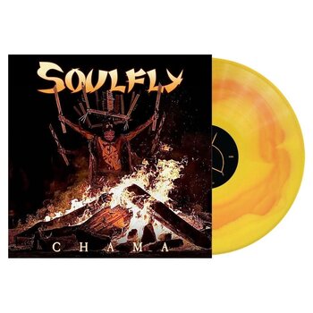 Soulfly – Chama LP (2025, Yellow Orange [Corona] Vinyl, Nuclear Blast Records)