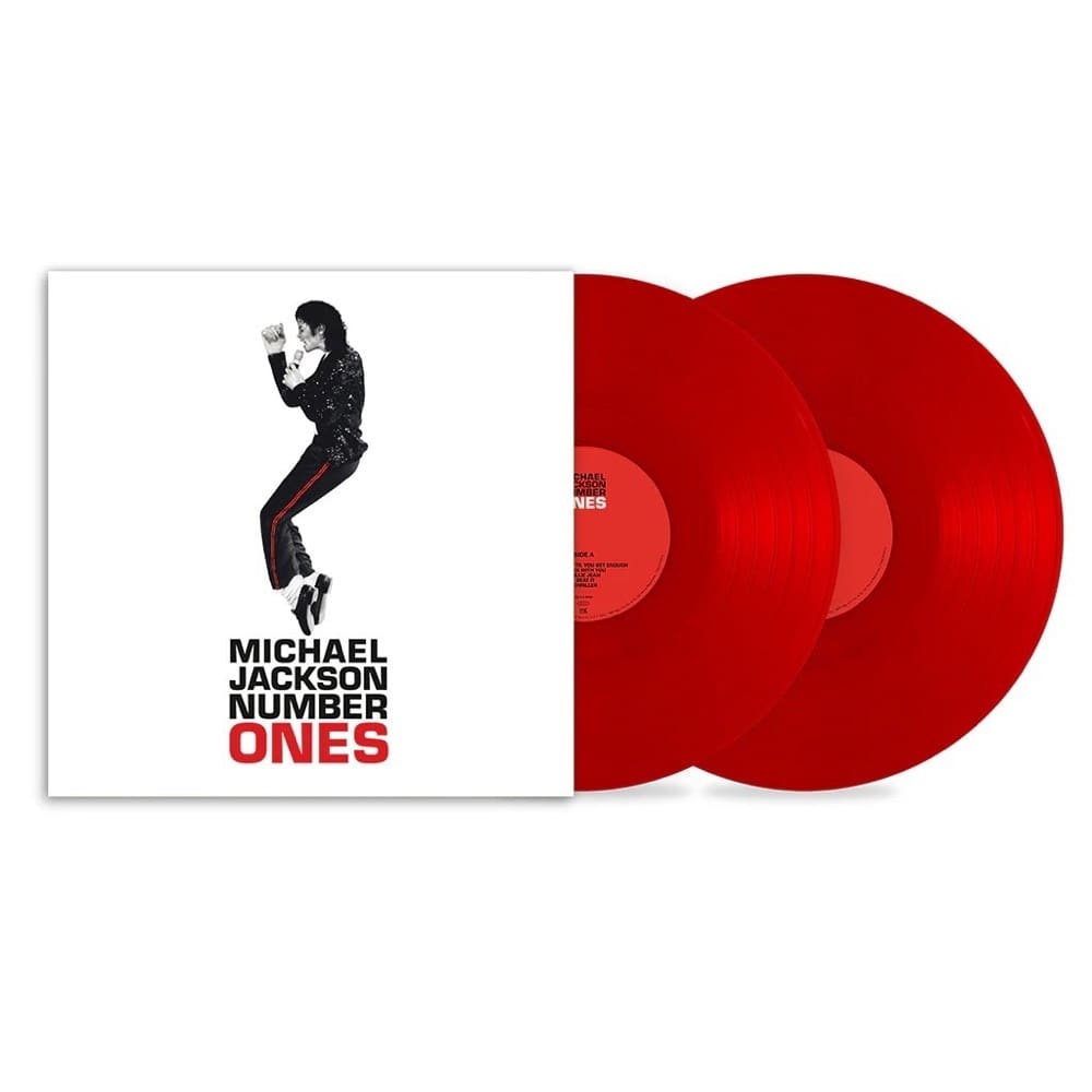 Michael Jackson – Number Ones 2LP (2026 Reissue, Red Vinyl, Compilation, Epic)