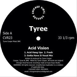 Tyree Cooper - Acid Vision 12" (2026, Chicago Vinyl)