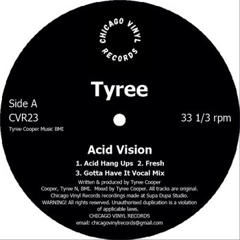 Tyree Cooper - Acid Vision 12" (2026, Chicago Vinyl)
