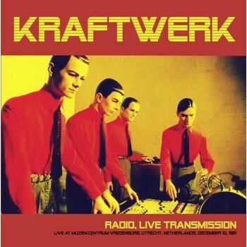 Kraftwerk – Radio, Live Transmission LP (2025, Red Vinyl, Dear Boss)