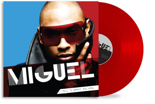 Miguel – All I Want Is You LP (2026 Reissue, Red Opaque Vinyl, Legacy)