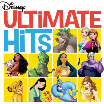 Various – Disney Ultimate Hits LP (2025 Reissue, Translucent Yellow, Walt Disney Records)