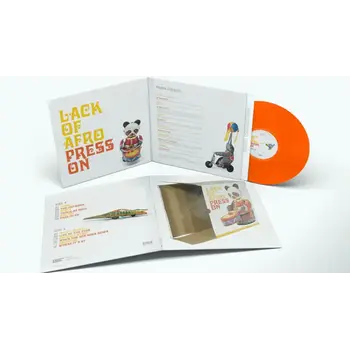 Lack Of Afro – Press On LP (2025 Reissue, Orange Vinyl, Bastion Music Group)