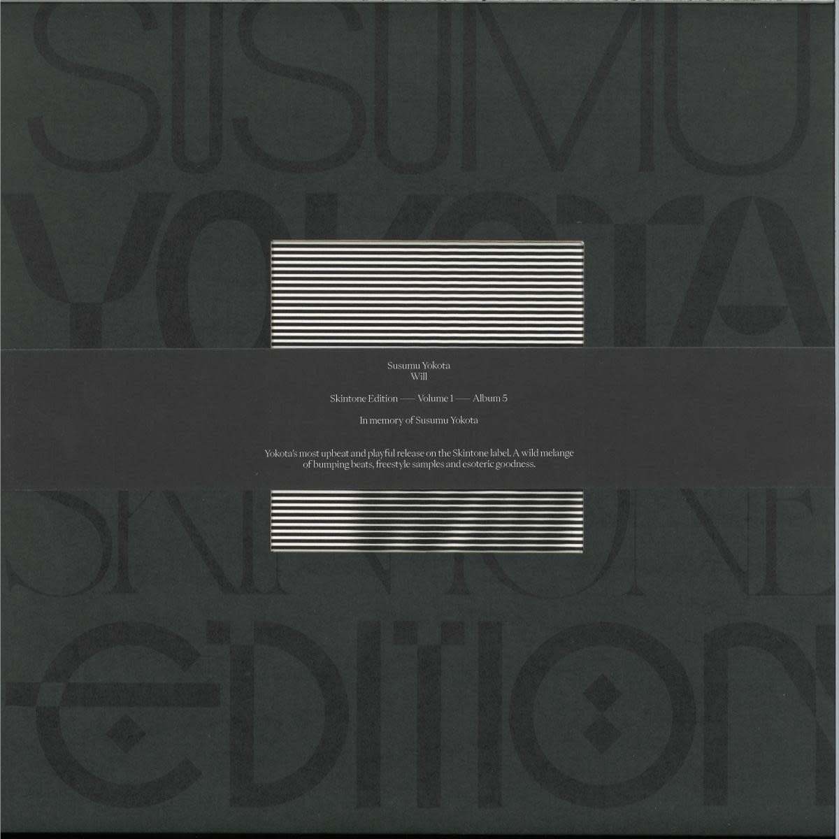 Susumu Yokota – Will 2LP (2025 Reissue, Grey Marbled Vinyl, Lo Recordings - Skintone Edition Series)