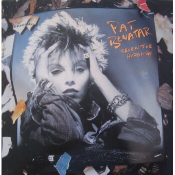 (VINTAGE) Pat Benatar - Seven The Hard Way LP [NM](1985,Canada), Club Edition, Stereo