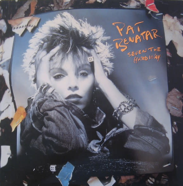 (VINTAGE) Pat Benatar - Seven The Hard Way LP [NM](1985,Canada), Club Edition, Stereo