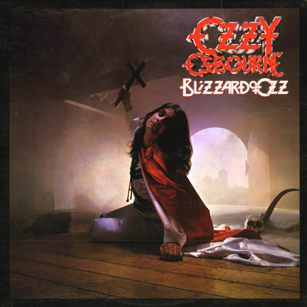 (VINTAGE) Ozzy Osbourne - Blizzard Of Ozz LP [Cover:VG+,Disc: NM] (1981,Canada)