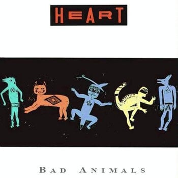 (VINTAGE) Heart - Bad Animals LP [NM](1987,Canada)