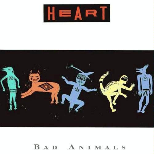 (VINTAGE) Heart - Bad Animals LP [NM](1987,Canada)