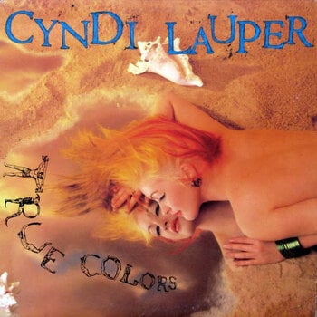 (VINTAGE) Cyndi Lauper - True Colors LP [NM](1986,Canada)