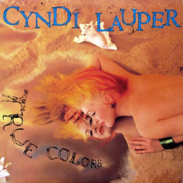 (VINTAGE) Cyndi Lauper - True Colors LP [NM](1986,Canada)
