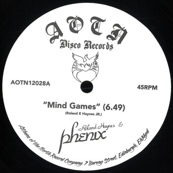 Roland Haynes Jr. And Phenix – Mind Games 12" (2026 Reissue, Athens Of The North)