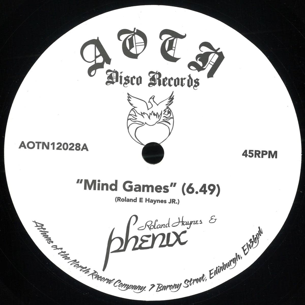 Roland Haynes Jr. And Phenix – Mind Games 12" (2026 Reissue, Athens Of The North)