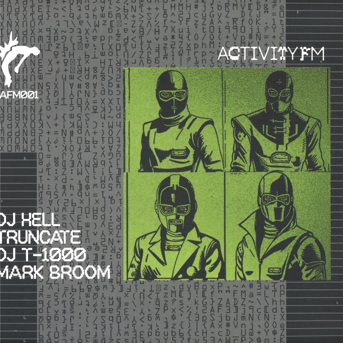 DJ Hell, Truncate, DJ T-1000, Mark Broom - AFM001	12" (2025, Activity FM)