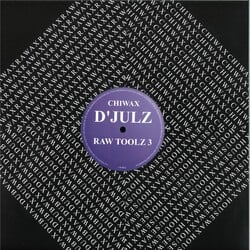D'Julz - Raw Toolz 3 12" (2026, Blue Transparent Vinyl, Chiwax)